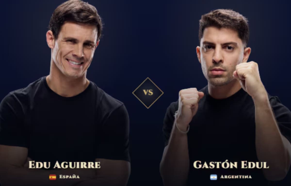 Gastón Edul en "La Velada del Año"