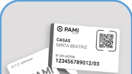 Credenciales de PAMI. Foto: PAMI.