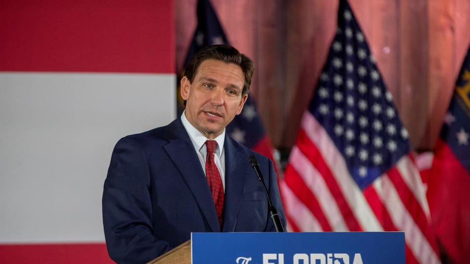 Ron DeSantis, el gobernador de Florida, Estados Unidos. Foto: Reuters.