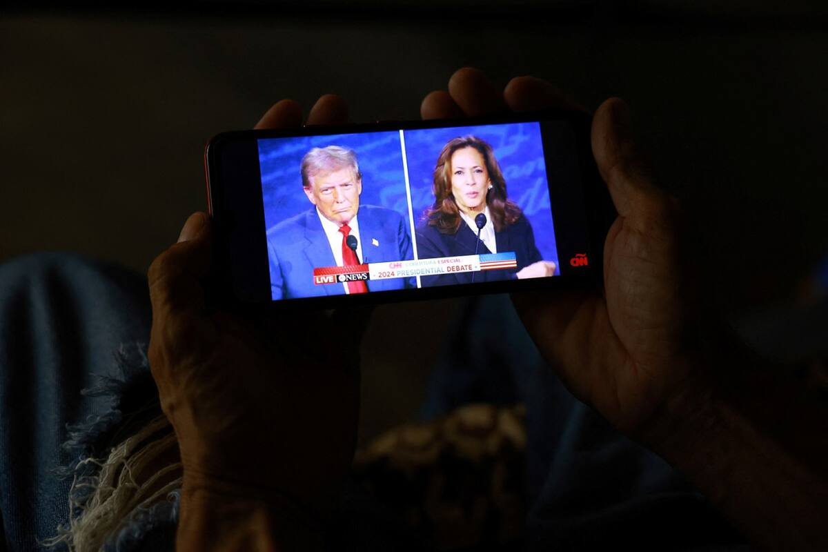 Kamala Harris vs Donald Trump; elecciones en Estados Unidos. Foto: Reuters