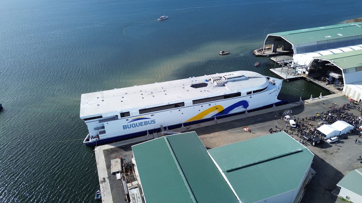 El ferry 100% eléctrico