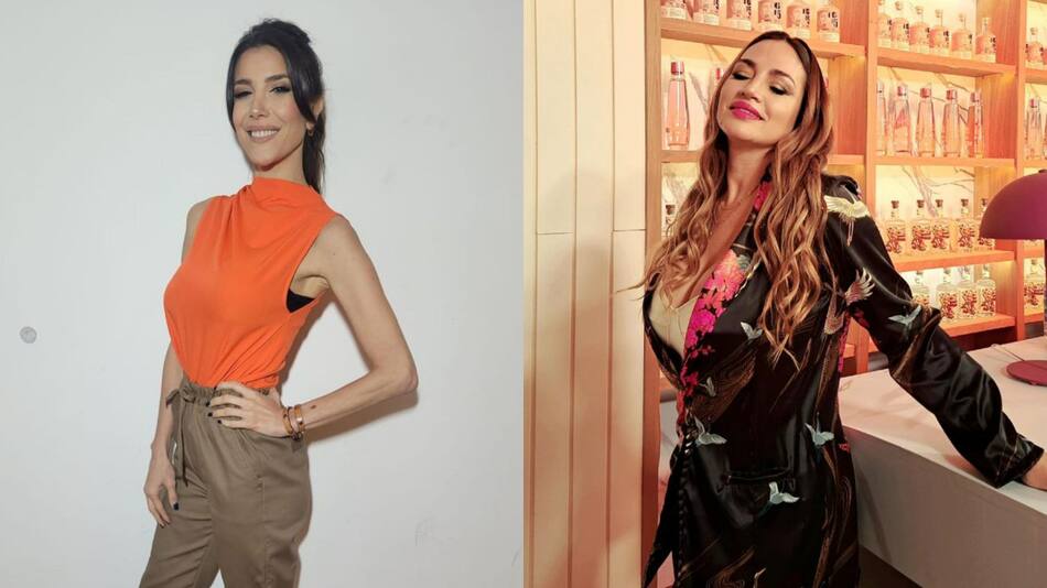 Andrea Rincón y Belén Francese. Fotos: Instagram.