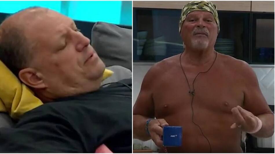 Ariel y Alfa de Gran Hermano. Fotos: captura.