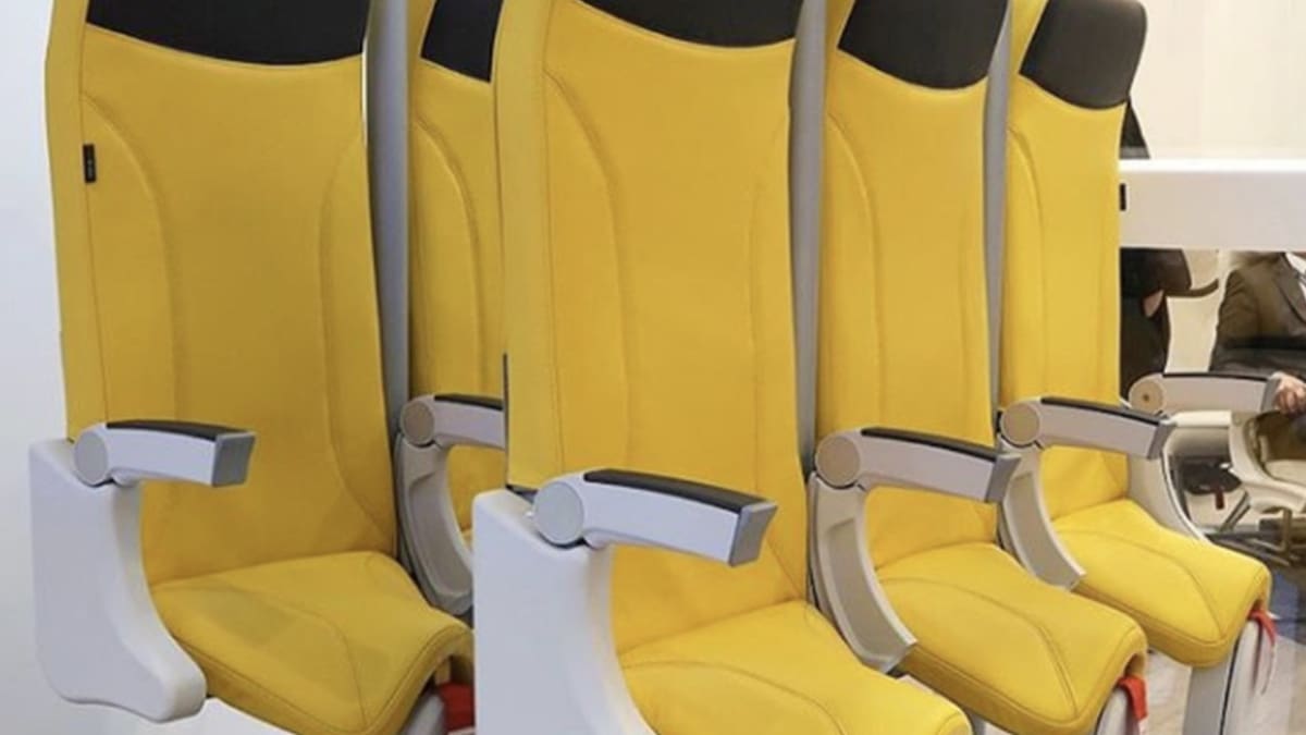Aerolíneas implementan los "asientos de pie": cómo será viajar en avión parado y cuándo llega la curiosa propuesta