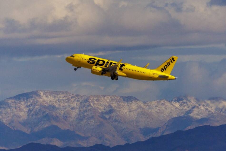Vuelo de la compañía estadounidense Spirit Airlines. Foto: Reuters