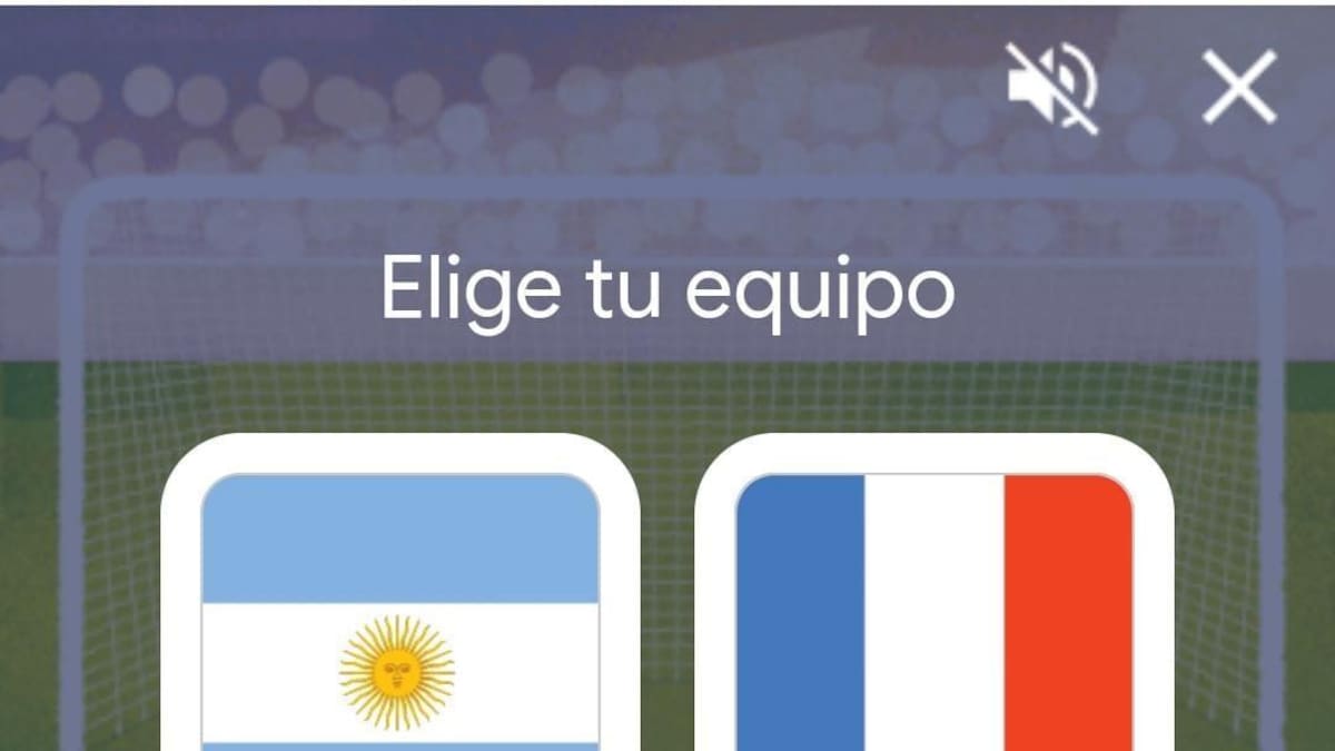 ¿Argentina o Francia? La final también se juega en Google