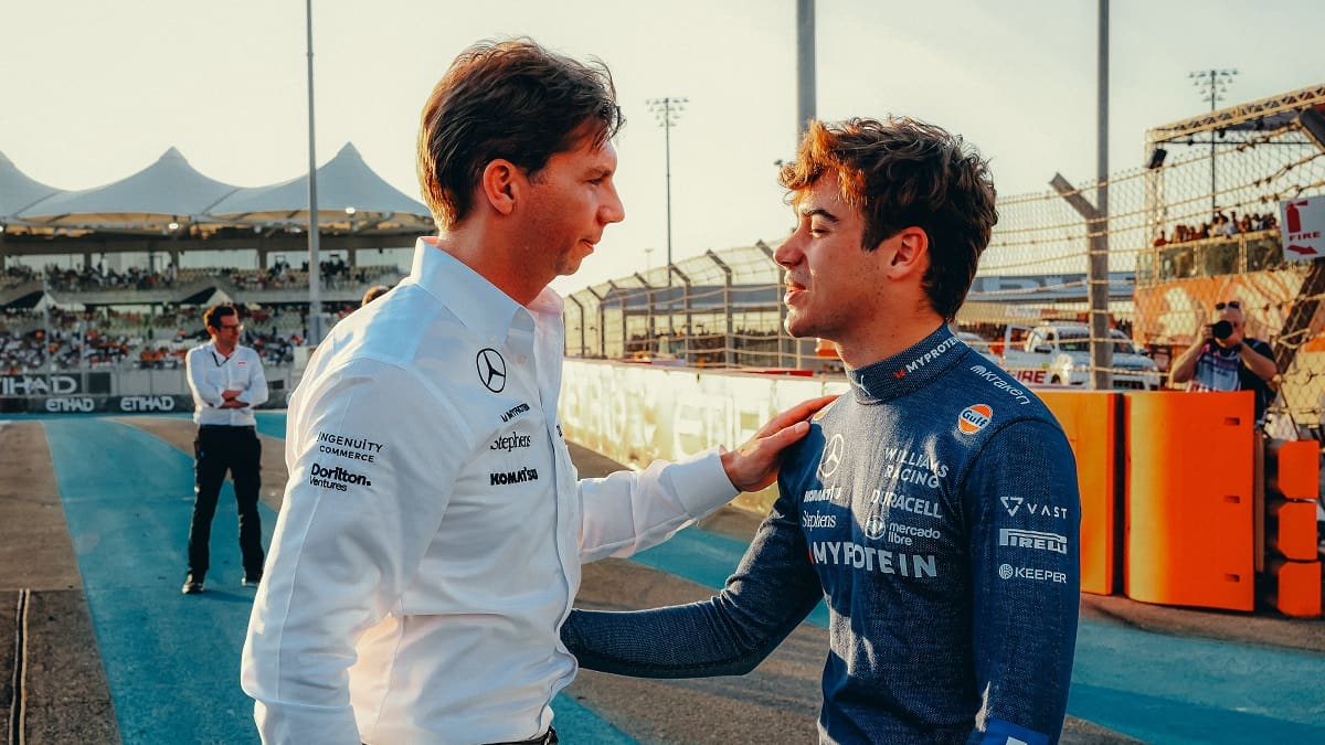 James Vowles y Franco Colapinto.