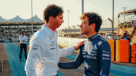 James Vowles y Franco Colapinto.