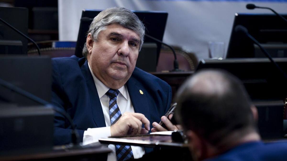 José Mayans, jefe del bloque de senadores del Frente de Todos. NA.