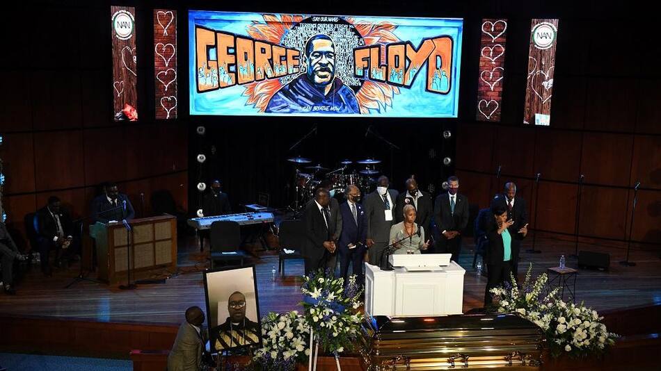 Funeral de George Floyd en Minneapolis, Reuters