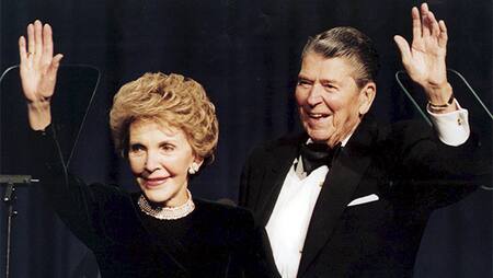 Nancy y Ronald Reagan (Reuters)