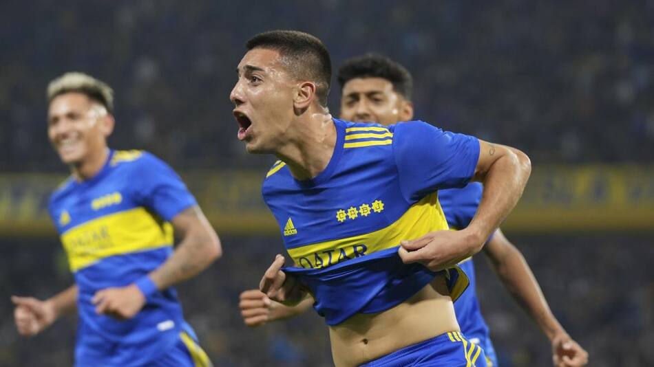 Festejo de Boca, fútbol argentino, NA