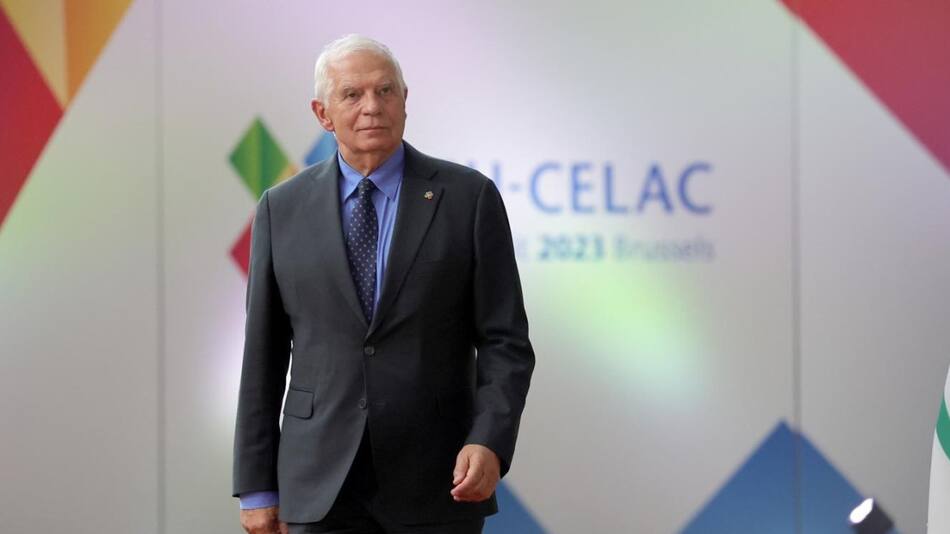 Josep Borrell en la Cumbre de la CELAC. Foto: EFE.
