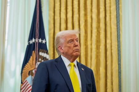 Donald Trump, presidente de Estados Unidos. Foto: Reuters/Nathan Howard