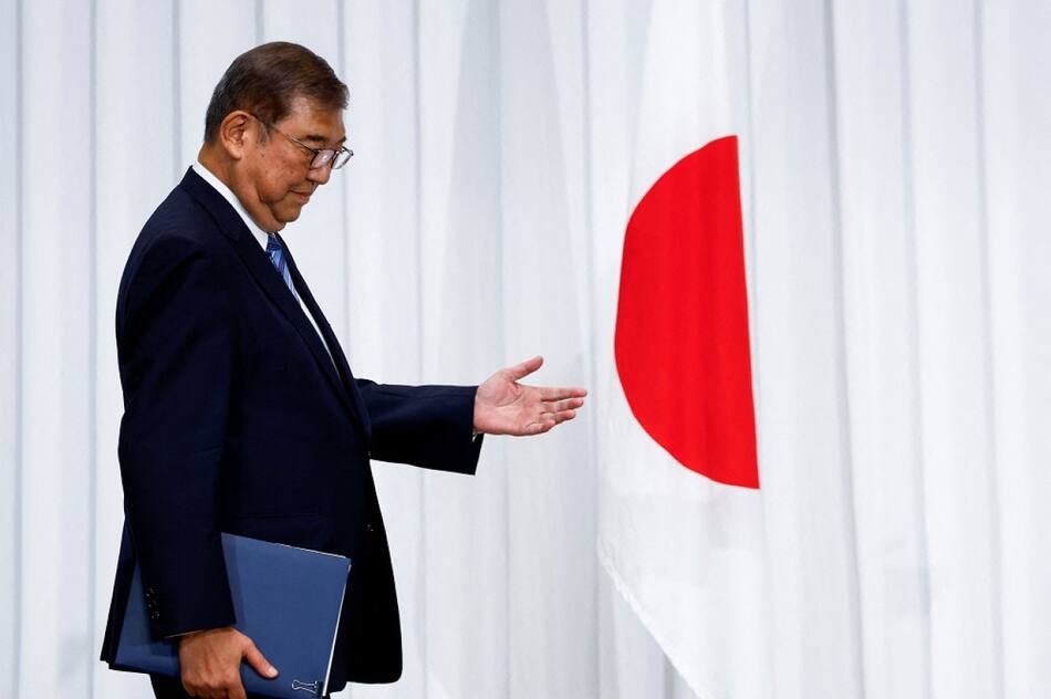 El primer ministro japonés y líder del gobernante Partido Liberal Democrático (PLD), Shigeru Ishiba. Foto: Reuters.