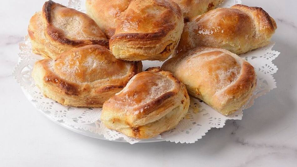 Empanadas de vigilia. Foto: Instagram @lasvioletasconfiteriaok