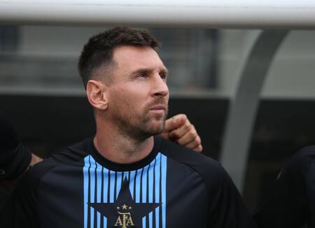 Lionel Messi, Selección Argentina. Foto: EFE.