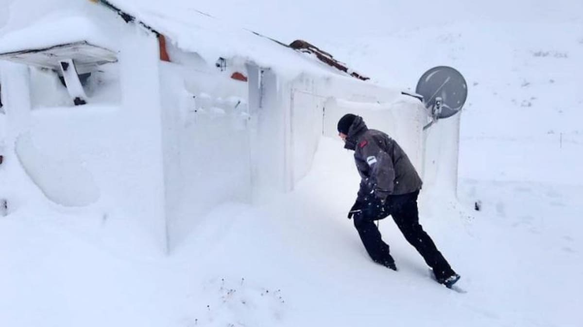 Rescate en la nieve, foto NA