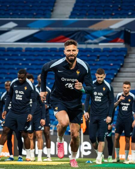 Olivier Giroud. Foto: Instagram.