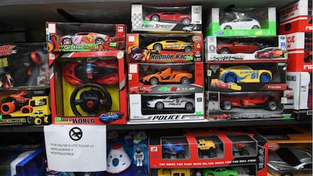 Juguetes, juguetería, Foto NA