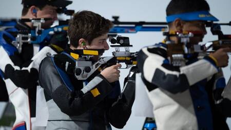 Facundo Firmapaz, medalla de bronce en Tiro deportivo en Juegos Olímpicos de la Juventud