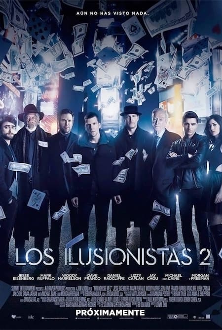 Película "Los Ilusionistas 2". Foto: Archivo.