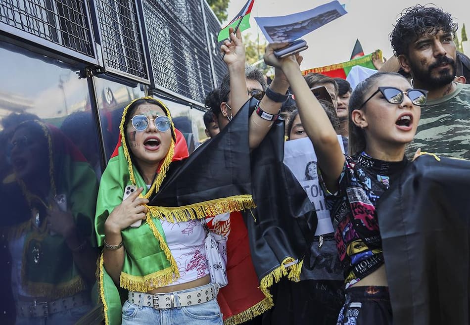 Afganistán, marcha contra Talibanes, Reuters
