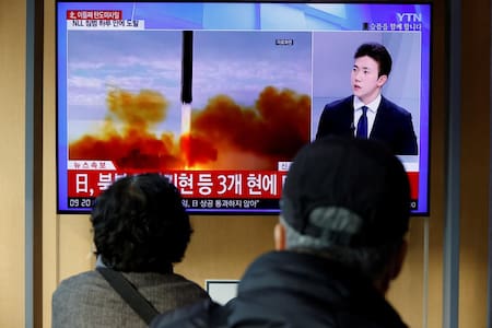 Corea del Norte disparó un misil intercontinental_Reuters
