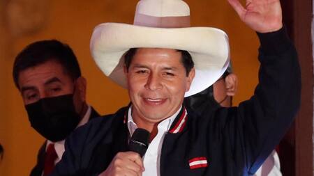 Pedro Castillo, presidente de Perú, EFE.