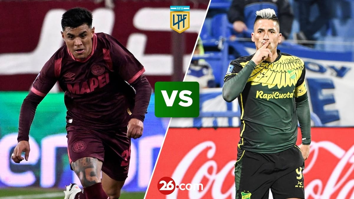 Lanús vs Defensa y Justicia por el Torneo Clausura.