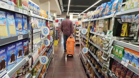 Supermercado, consumo, alimentos, inflación, NA