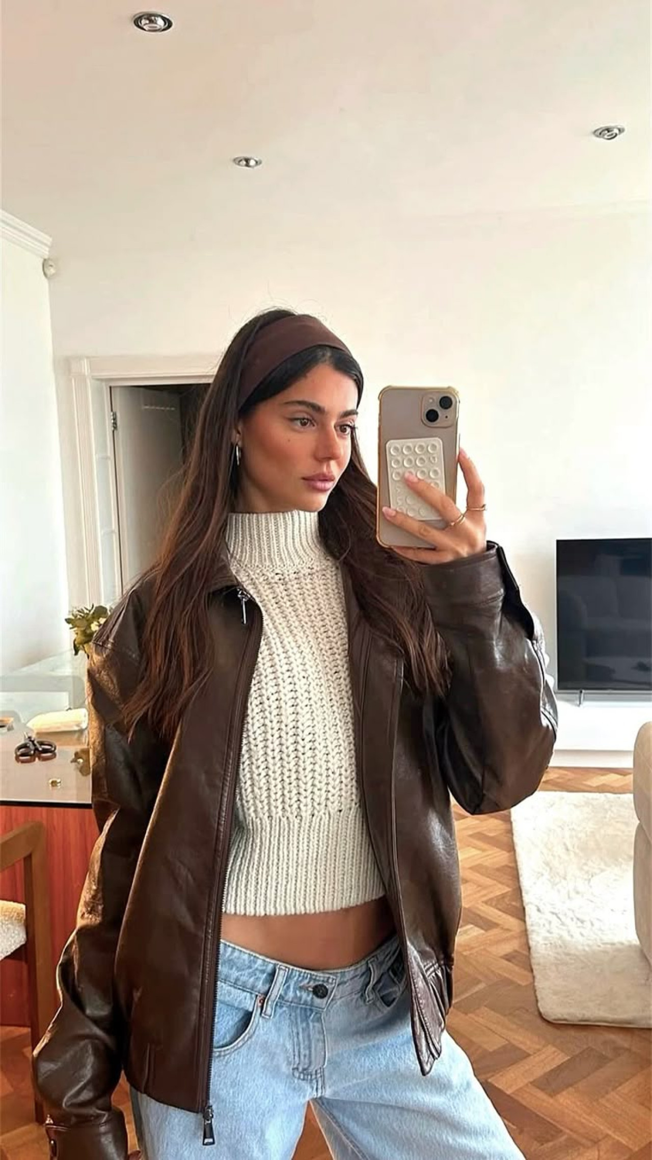 Jeans tiro bajo. Fuente: Pinterest