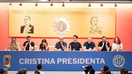 Presentación de la mesa “Cristina Presidenta” en Avellaneda