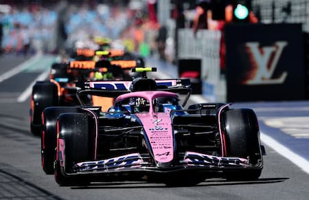 Fórmula 1, Gran Premio de Australia, Alpine. Foto: REUTERS/Mark Peterson