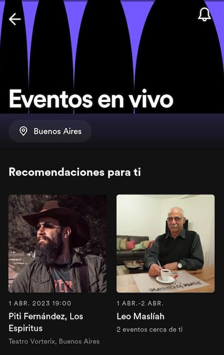 Spotify, nueva actualización. Foto: captura de la plataforma.