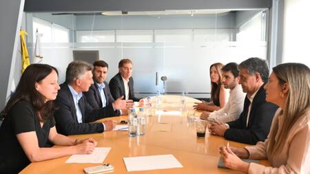 Mauricio Macri encabezó una reunión del PRO. Foto: PRO.