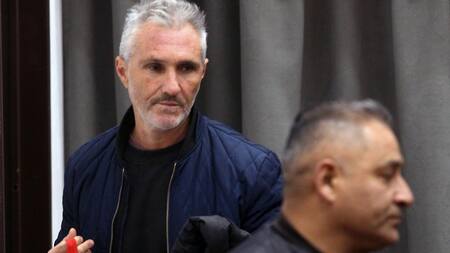 Nicolás Pachelo en el juicio de María Marta García Belsunce. Foto: NA.