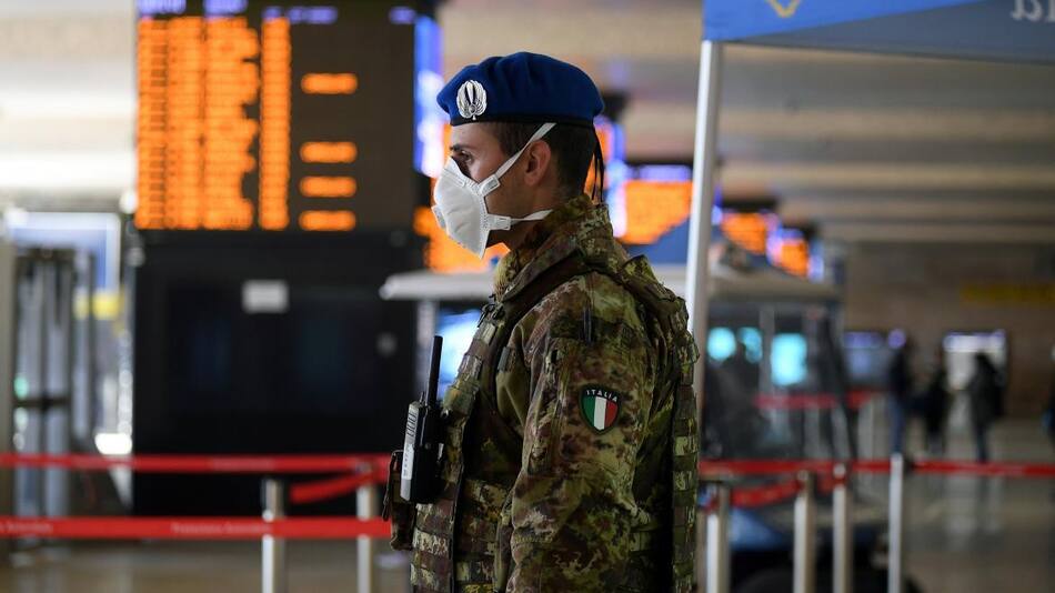 Coronavirus, Italia, REUTERS