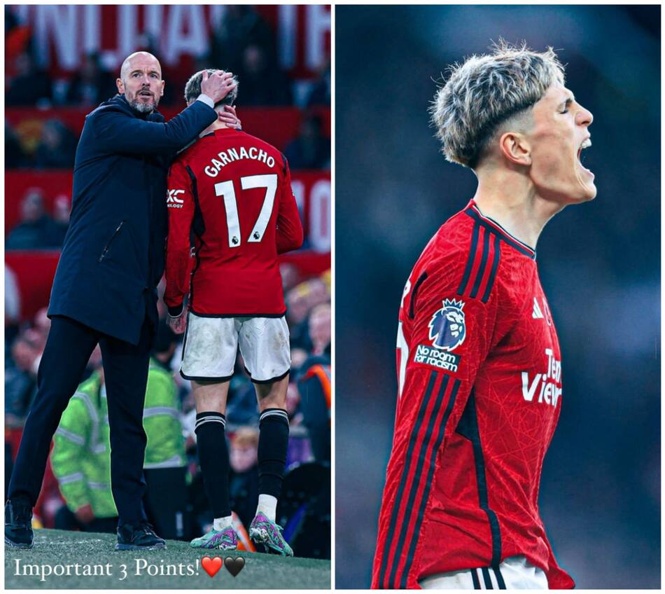 Los posteos de Alejandro Garnacho tras su ausencia en la convocatoria de Scaloni. Foto: Instagram @garnacho7.