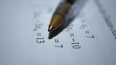 Ejercicios matemáticos. Foto: Unsplash.