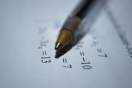 Ejercicios matemáticos. Foto: Unsplash.