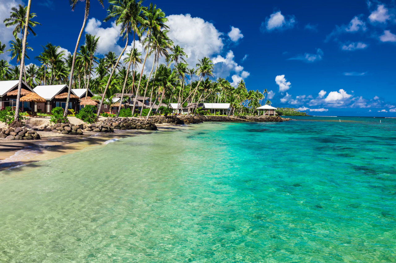Apia, la capital de Samoa. Foto: P&O Cruises.