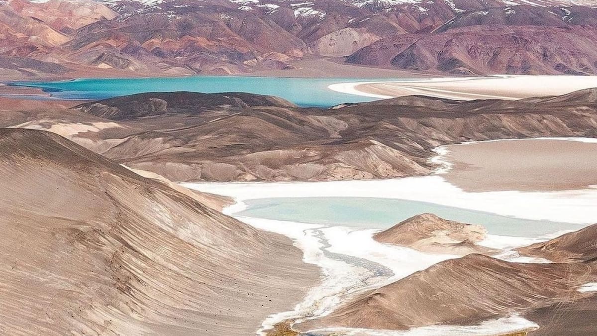 Volcán San Francisco, Catamarca. Foto NA.