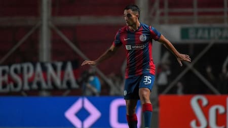 Gonzalo Luján, futbolista. Foto: San Lorenzo