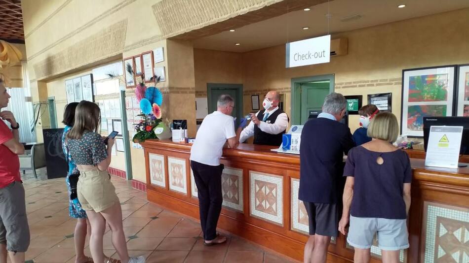Hotel de Tenerife en cuarentena, REUTERS