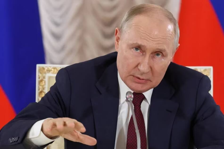 Vladimir Putin, habla en una rueda de prensa en San Petersburgo . Foto: Reuters