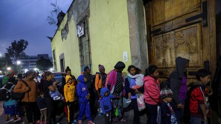 Migrantes en Latinoamérica. Foto: Reuters.