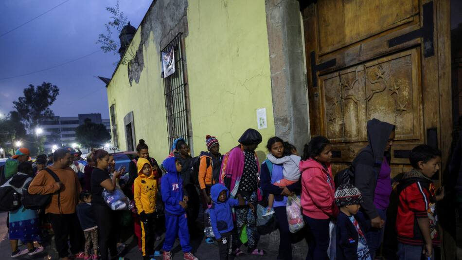 Migrantes en Latinoamérica. Foto: Reuters.