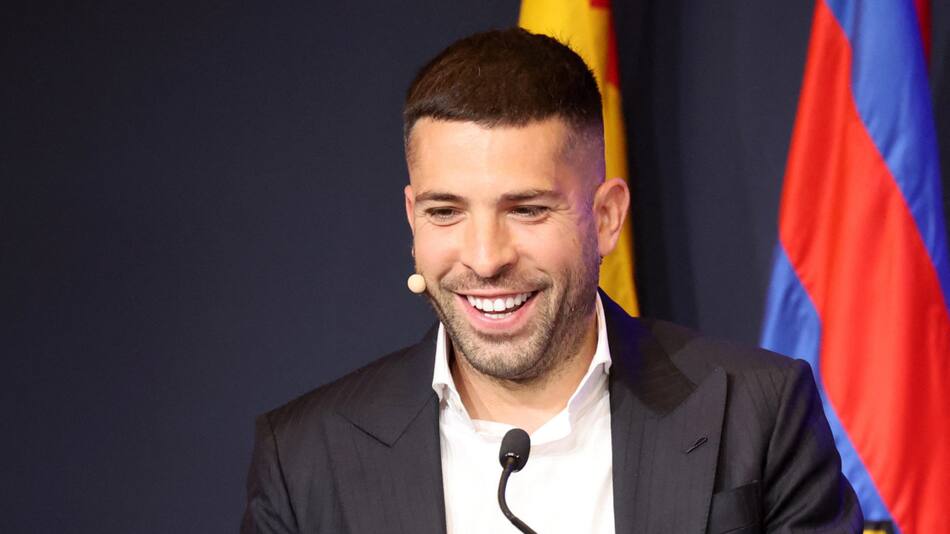 Jordi Alba se retira del fútbol profesional. Foto: Reuters.