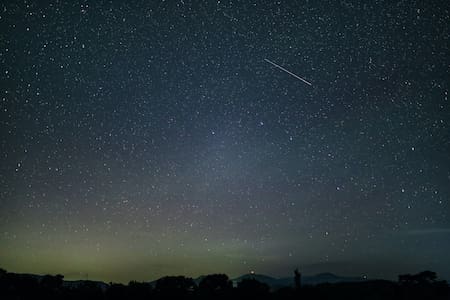 Lluvia de meteoros. Foto: Unsplash.